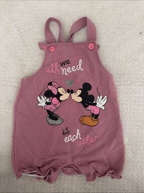 Disney Baby Pink Toddler Romper